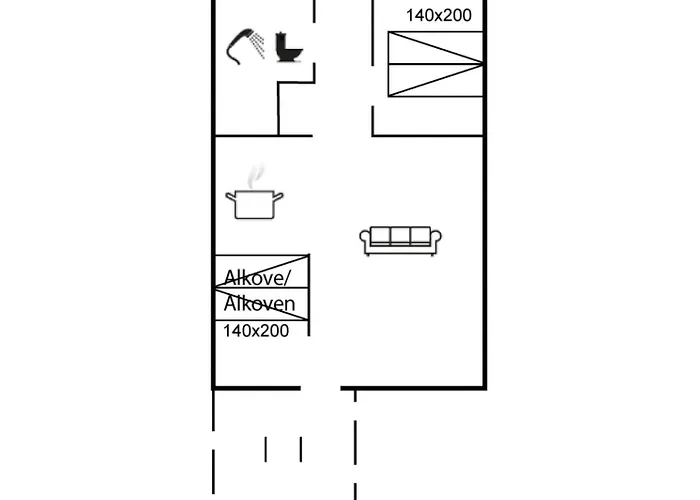Kauko - 150m From The Sea By Interhome Appartement Løkken